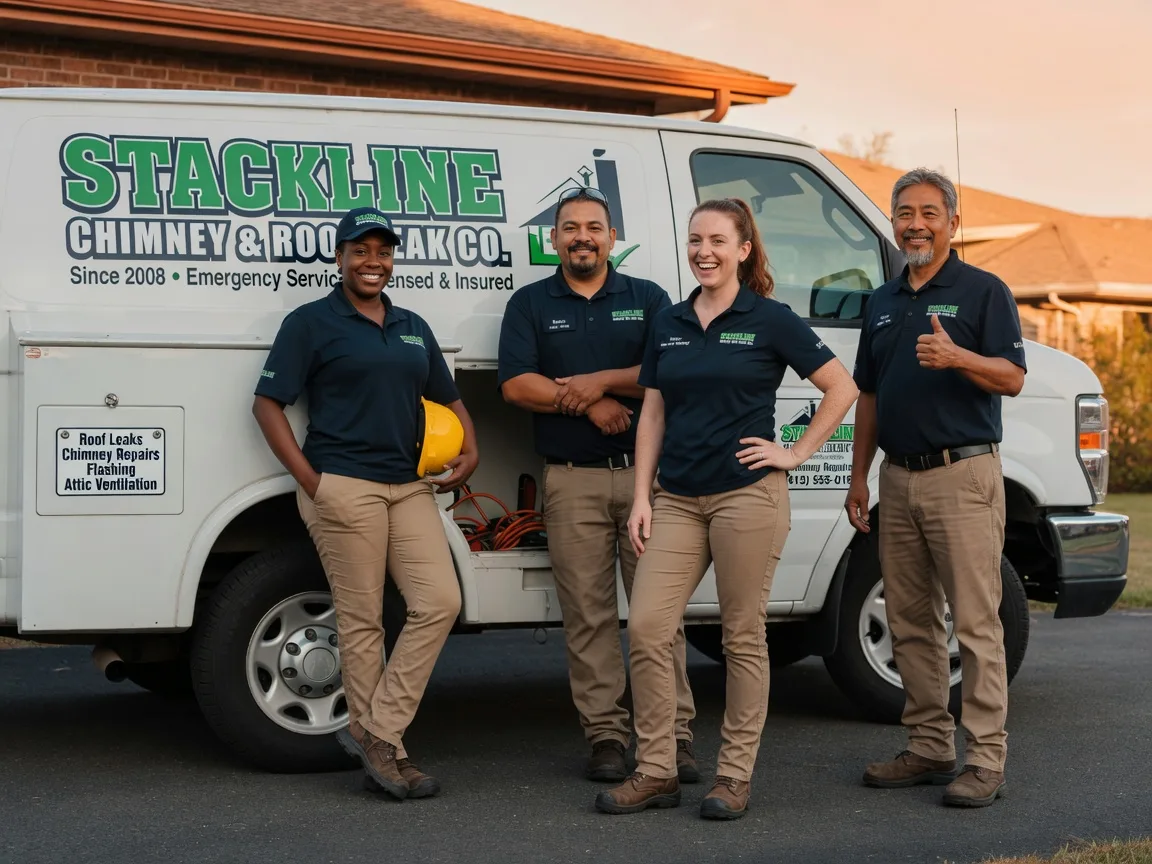 Chimney flashing repair company in Mashpee, MA